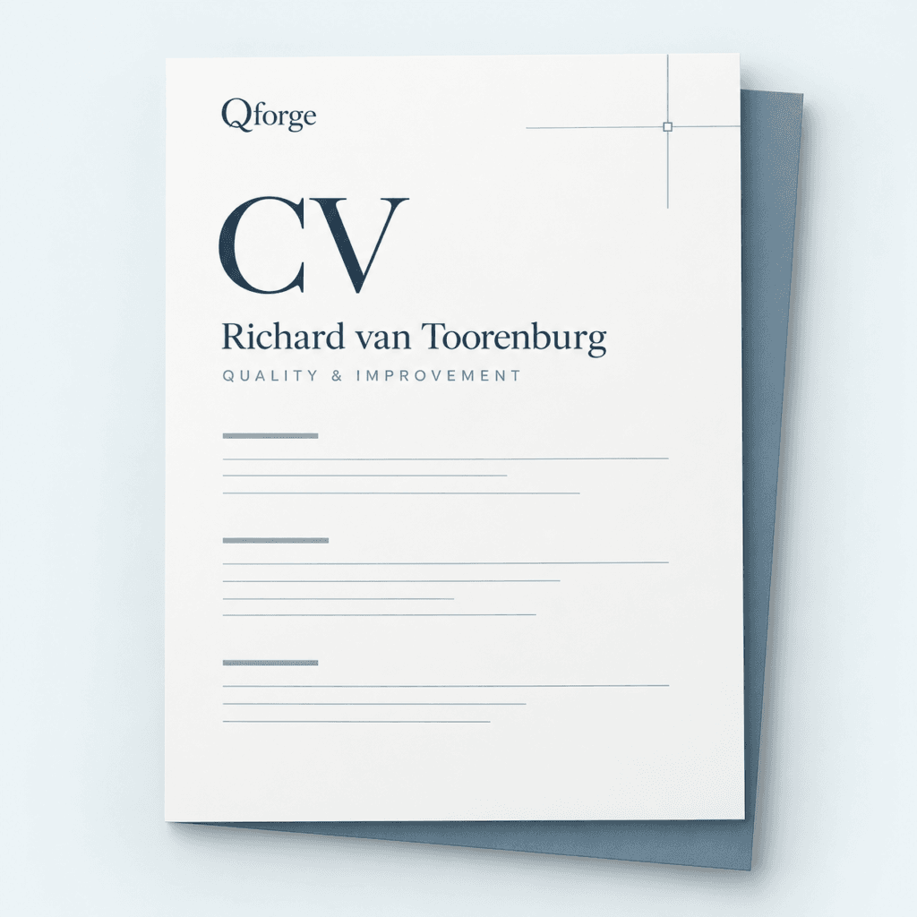 Open Richard van Toorenburg’s CV (PDF, opens in a new tab).